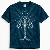 White Tree Of Gondor Tolkien Kids Tie-Dye T-Shirt