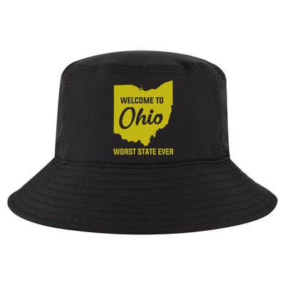 Welcome To Ohio The Worst State Ever Gift Cool Comfort Performance Bucket Hat