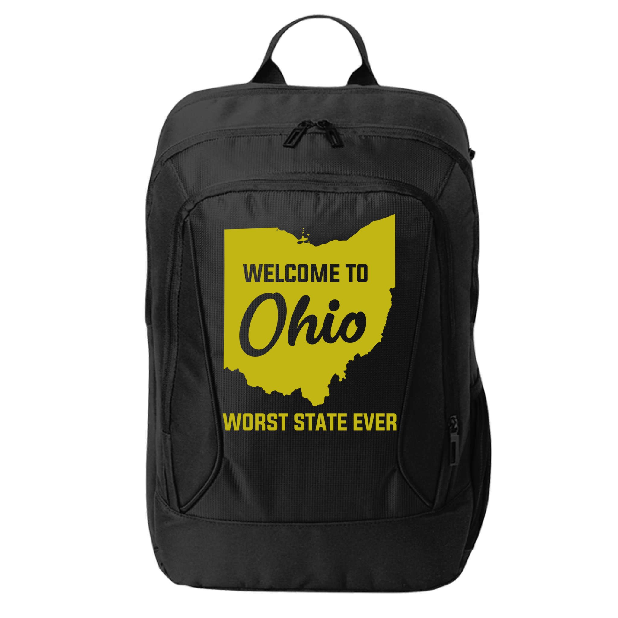 Welcome To Ohio The Worst State Ever Gift City Backpack