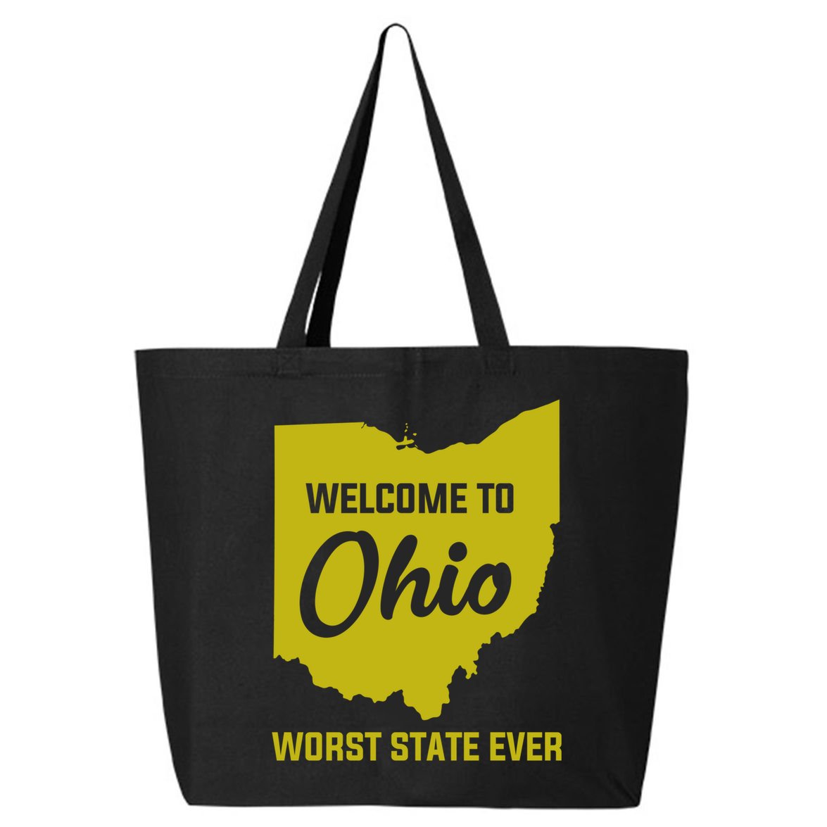 Welcome To Ohio The Worst State Ever Gift 25L Jumbo Tote