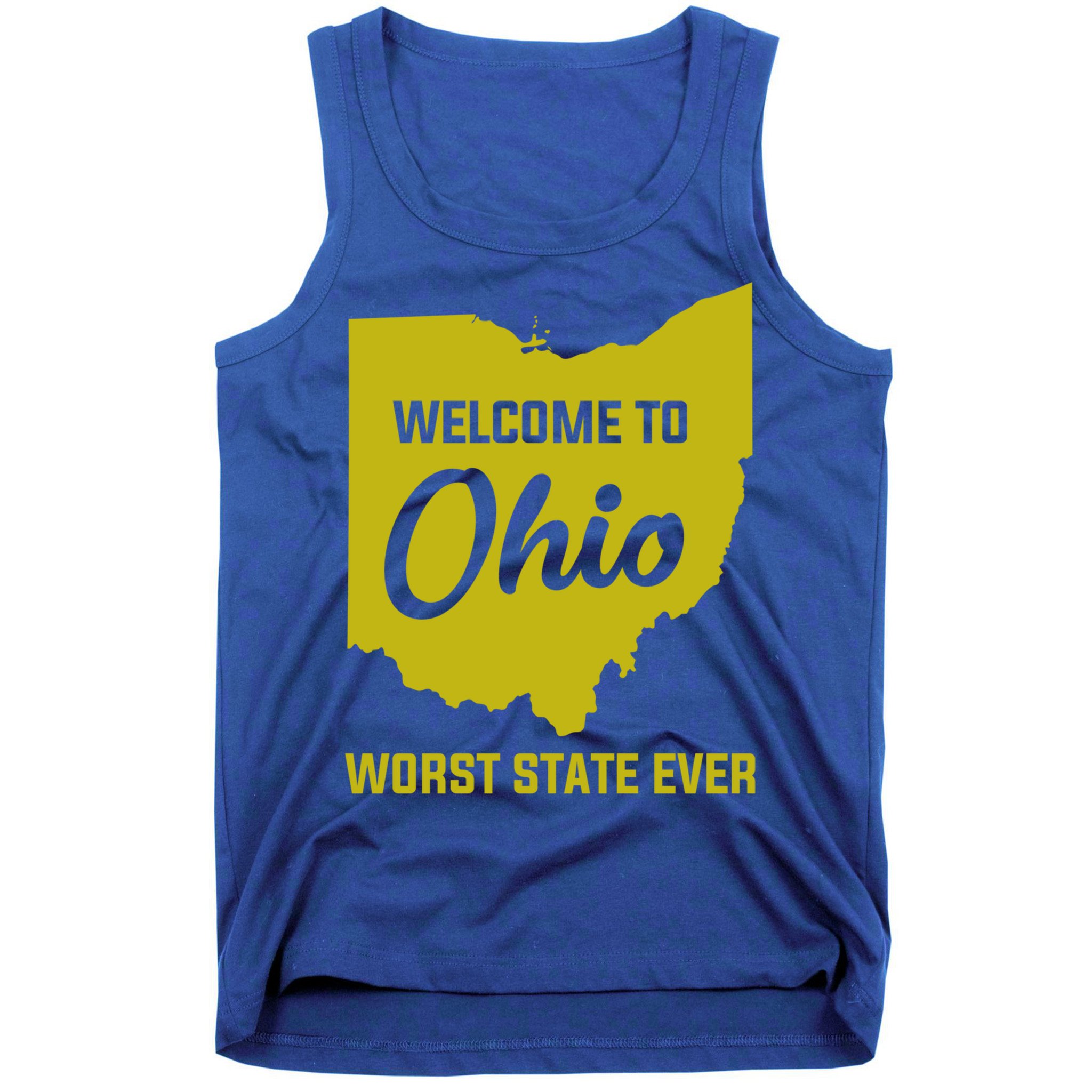 Welcome To Ohio The Worst State Ever Gift Tank Top
