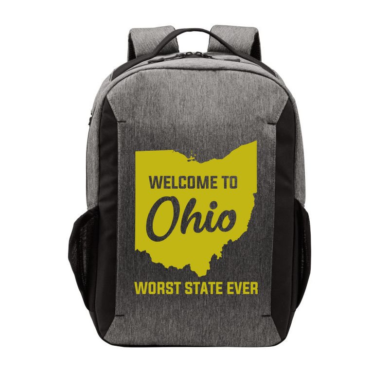 Welcome To Ohio The Worst State Ever Gift Vector Backpack