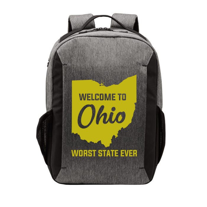 Welcome To Ohio The Worst State Ever Gift Vector Backpack