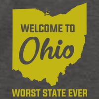 Welcome To Ohio The Worst State Ever Gift Vector Backpack