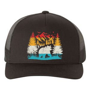 Wildlife Trees Outdoors Nature Animal Bear Forest Yupoong Adult 5-Panel Trucker Hat