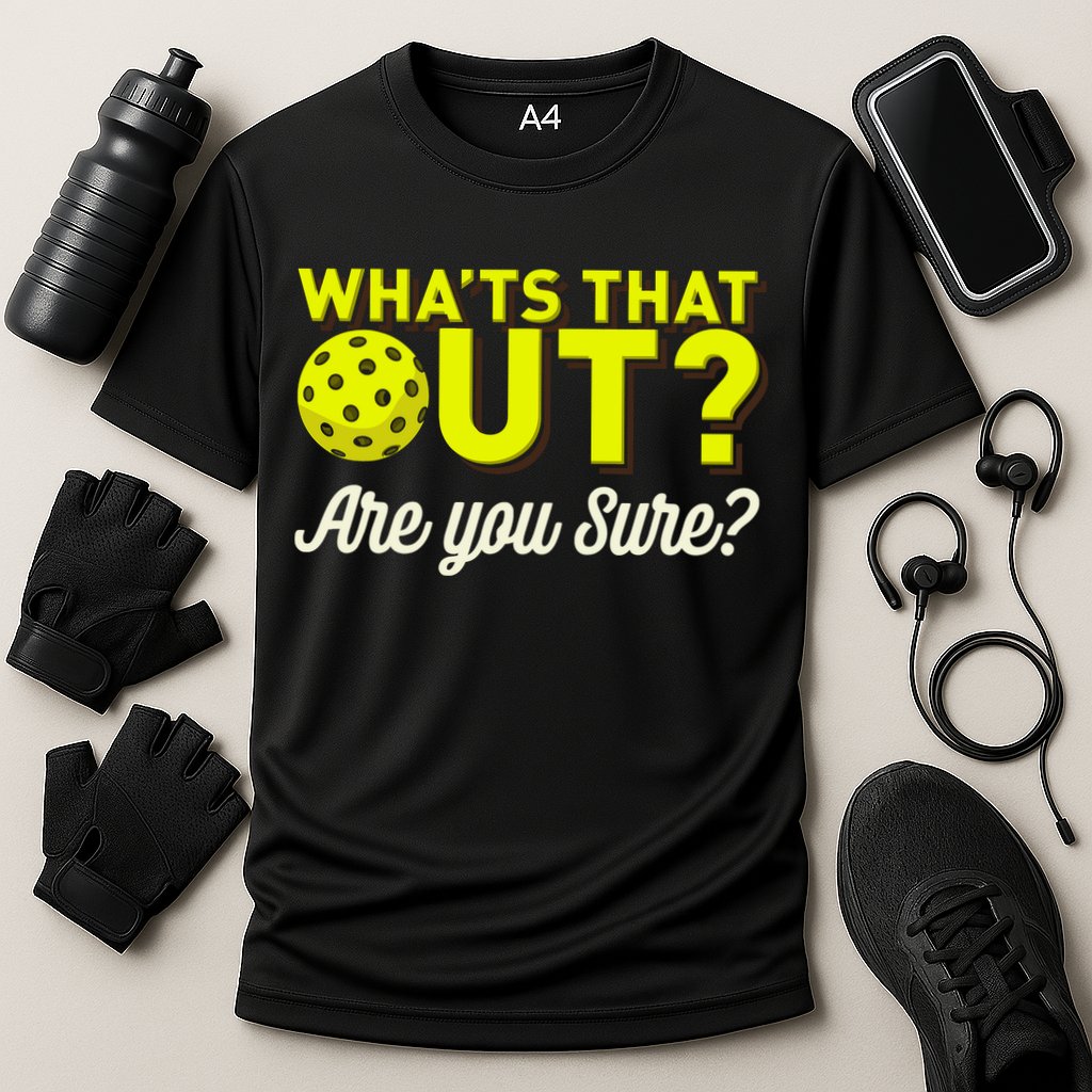 Was That Out? Are You Sure? For Pickleball Players Performance Shirt