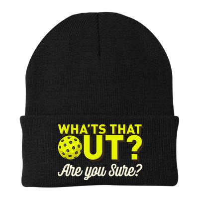 Was That Out? Are You Sure? For Pickleball Players Beanie