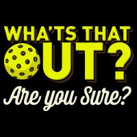 Was That Out? Are You Sure? For Pickleball Players Mesh Reversible Basketball Jersey Tank