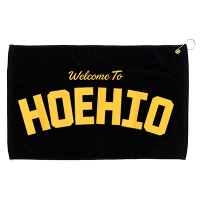 Welcome To Ohio Grommeted Golf Towel