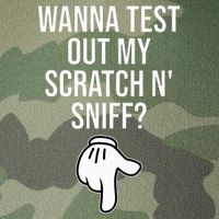 Wanna Test Out My Scratch N Sniff Funny Embarrassing Legacy Tie Dye Trucker Hat