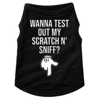 Wanna Test Out My Scratch N Sniff Funny Embarrassing Doggie Tank