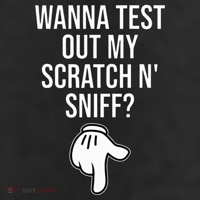 Wanna Test Out My Scratch N Sniff Funny Embarrassing Trucker Hat