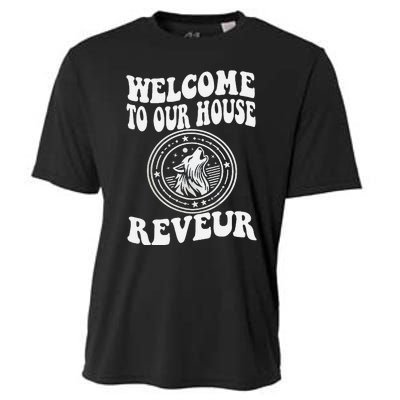 Welcome To Our House Reveur House Of Dreamers Rca Cooling Performance Crew T-Shirt