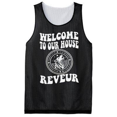 Welcome To Our House Reveur House Of Dreamers Rca Mesh Reversible Basketball Jersey Tank