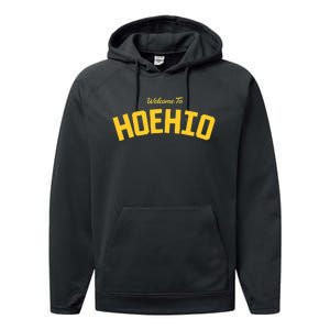 Welcome To Ohio Performance Fleece Hoodie