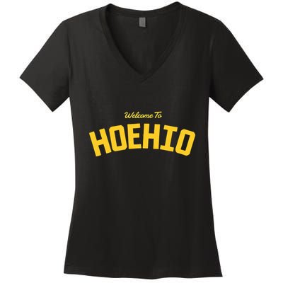 Welcome To Ohio Women's V-Neck T-Shirt