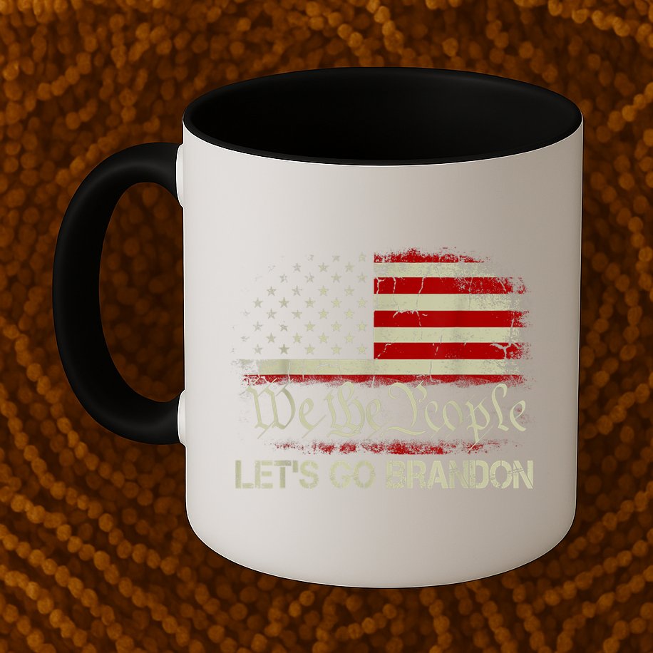 We The People Let's Go Brandon Mug
