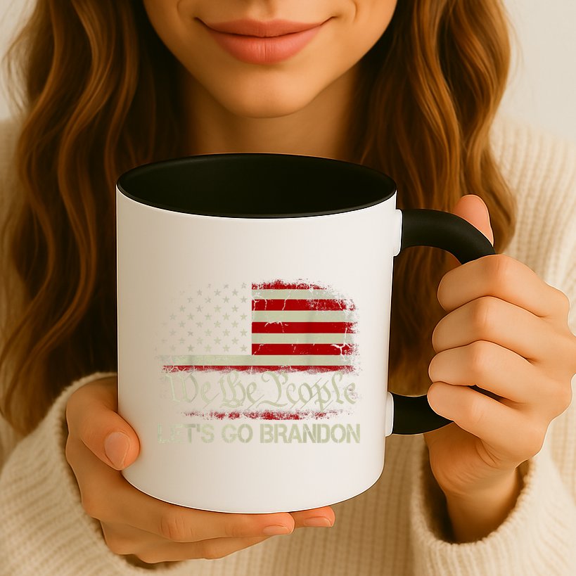 We The People Let's Go Brandon Mug