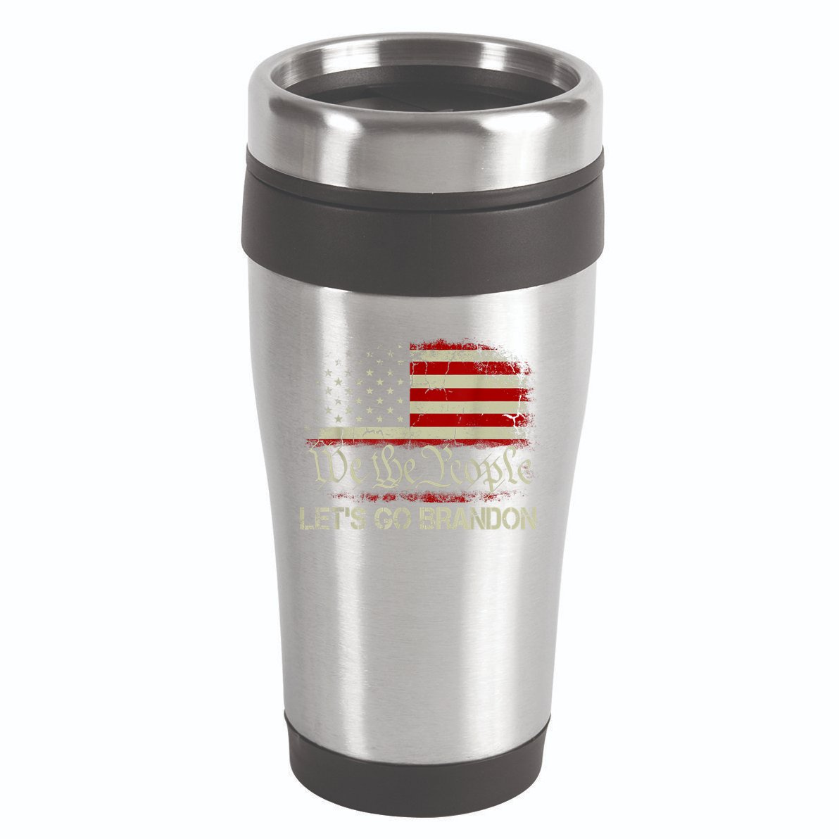 We The People Let's Go Brandon 16oz Travel Tumbler