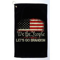 We The People Let's Go Brandon Golf Towel