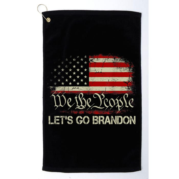 We The People Let's Go Brandon Golf Towel