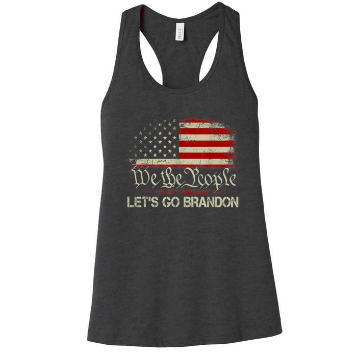 We The People Let's Go Brandon Women's Racerback Tank