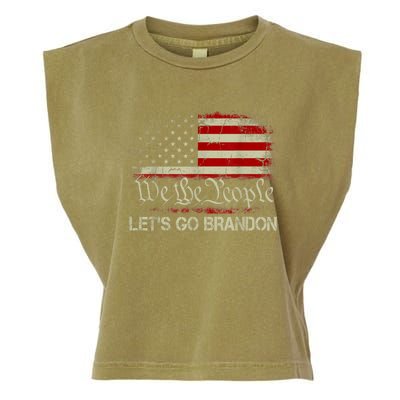 We The People Let's Go Brandon Garment-Dyed Women's Muscle Tee