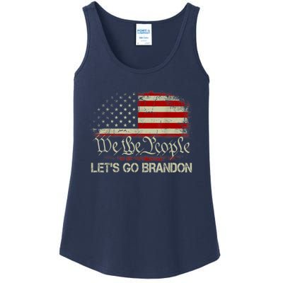 We The People Let's Go Brandon Ladies Essential Tank