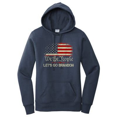 We The People Let's Go Brandon Women's Pullover Hoodie