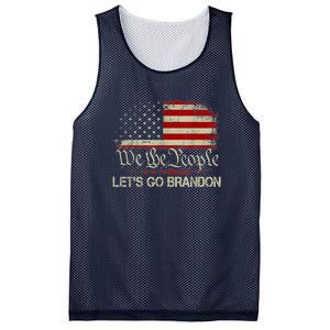 We The People Let's Go Brandon Mesh Reversible Basketball Jersey Tank