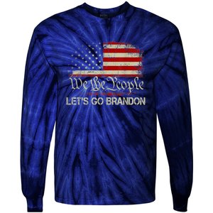 We The People Let's Go Brandon Tie-Dye Long Sleeve Shirt