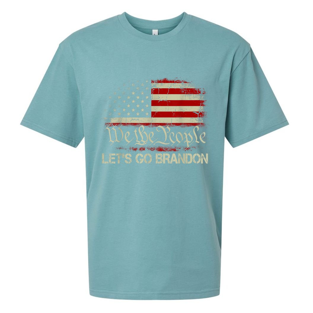 We The People Let's Go Brandon Sueded Cloud Jersey T-Shirt