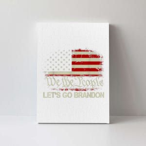 We The People Let's Go Brandon Canvas