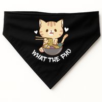 What The Pho Cat Vietnamese Food USA-Made Doggie Bandana