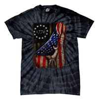 We The People American History 1776 4th Of July US USA Flag Tie-Dye T-Shirt