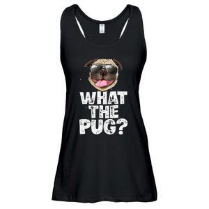 What The Pug Funny Dog Lover Pun Gifts Ladies Essential Flowy Tank