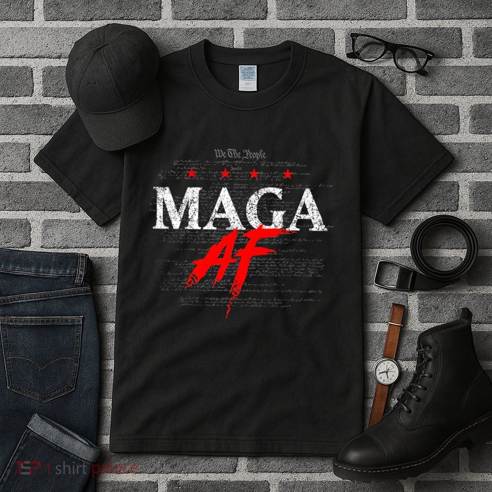 We The People Maga Af Pro Trump Tall T-Shirt