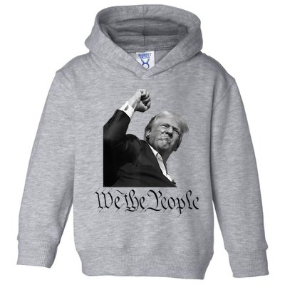 We The People Support Donald Trump Toddler Hoodie