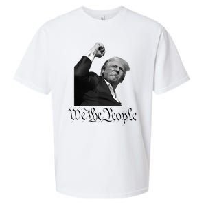 We The People Support Donald Trump Sueded Cloud Jersey T-Shirt