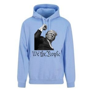 We The People Support Donald Trump Unisex Surf Hoodie