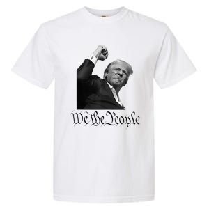 We The People Support Donald Trump Garment-Dyed Heavyweight T-Shirt