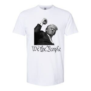 We The People Support Donald Trump Softstyle CVC T-Shirt