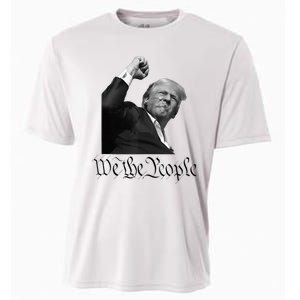 We The People Support Donald Trump Cooling Performance Crew T-Shirt