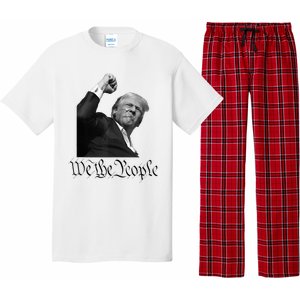 We The People Support Donald Trump Pajama Set