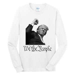 We The People Support Donald Trump Tall Long Sleeve T-Shirt