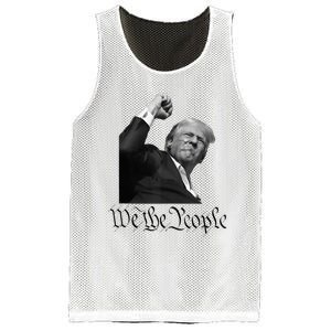 We The People Support Donald Trump Mesh Reversible Basketball Jersey Tank