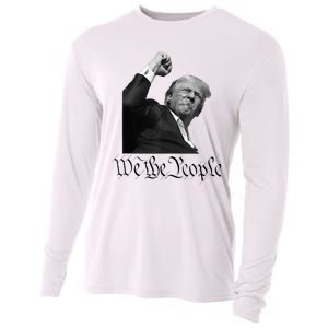 We The People Support Donald Trump Cooling Performance Long Sleeve Crew