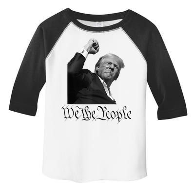 We The People Support Donald Trump Toddler Fine Jersey T-Shirt