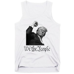 We The People Support Donald Trump Tank Top