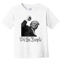 We The People Support Donald Trump Toddler T-Shirt